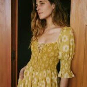 ISO Christy Dawn Madison Dress in Sunshine Yellow